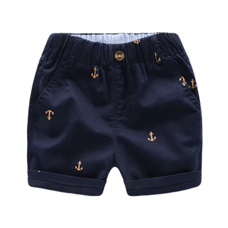 Mid Waist Casual Cotton Shorts