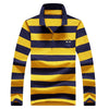 Striped Cotton Long Sleeve T-shirt