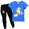 Unicorn Kids Cartoon Outfits Baby