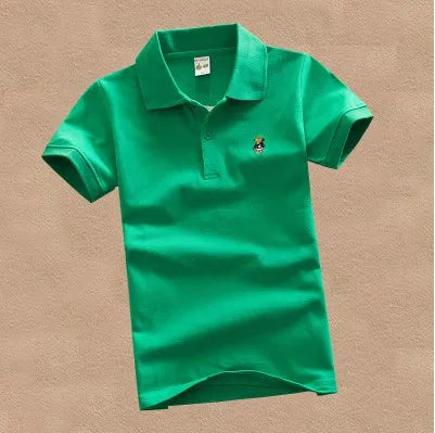 Solid Colour Polo Shirt