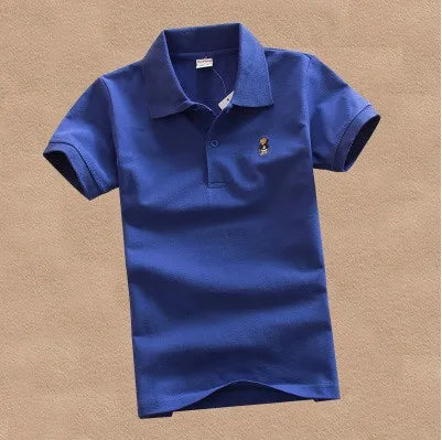 Solid Colour Polo Shirt