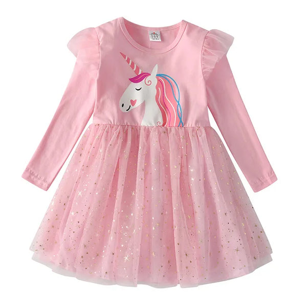 Unicorn Party Princess Dress