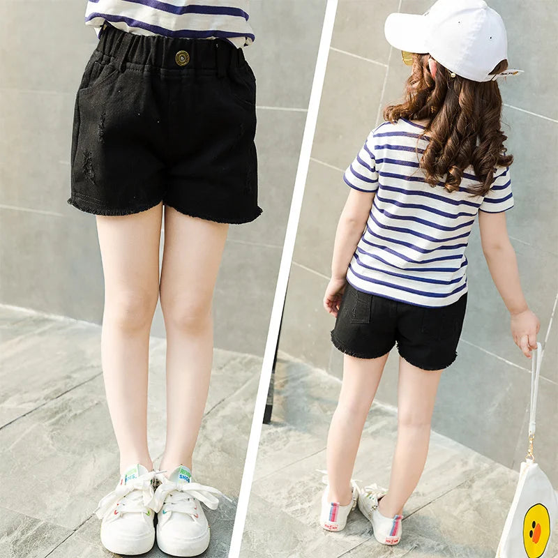 Mid Waist Casual Cotton Shorts