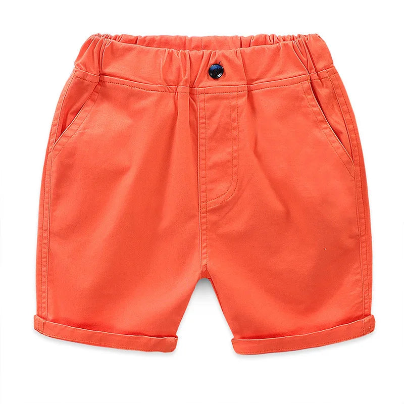 Mid Waist Casual Cotton Shorts