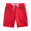 Elastic Waist Cotton Shorts