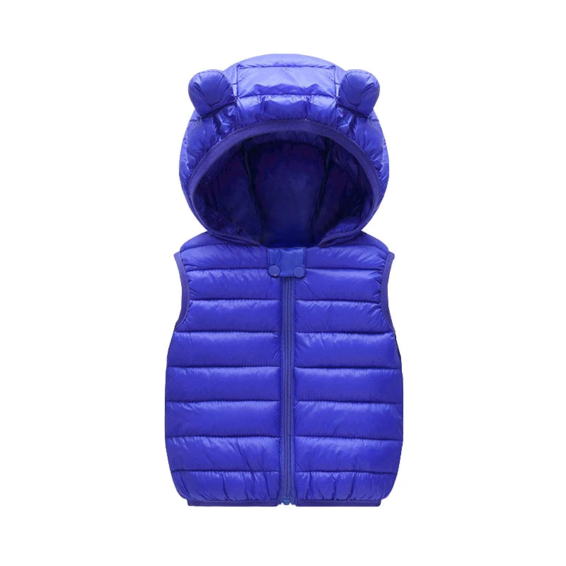 Vest Hooded Jacket Winter Autumn