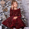 Festive Christmas Sequin Dress