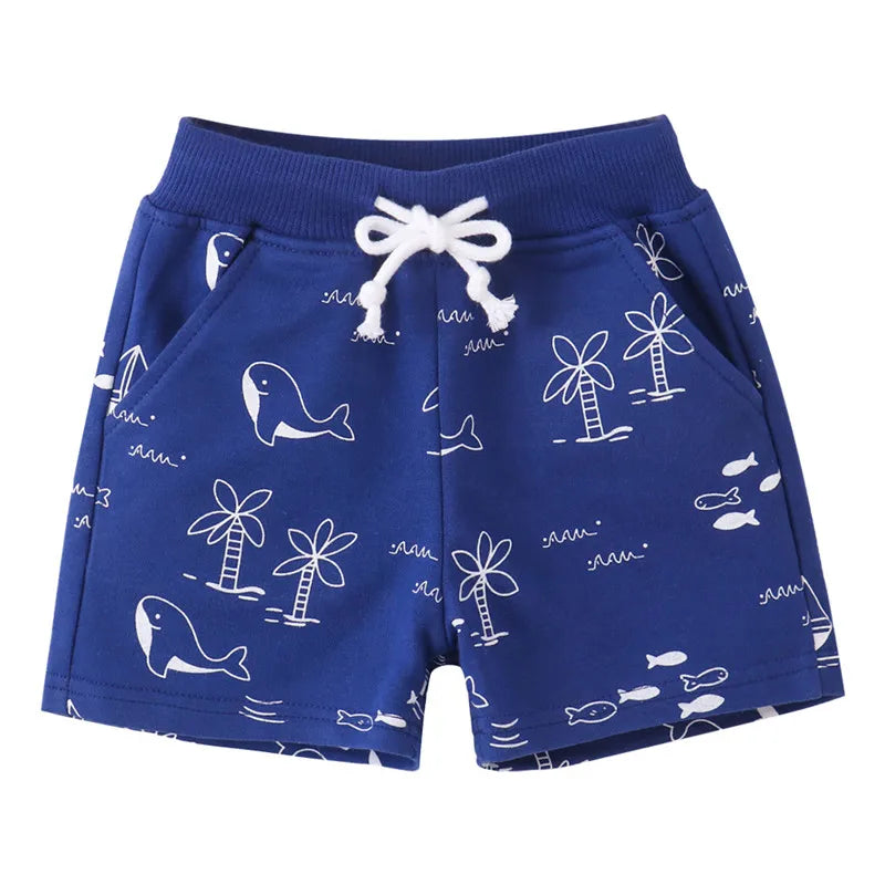 Animals Cartoon Printed Shorts