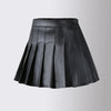 High Waist Pleated Skirt