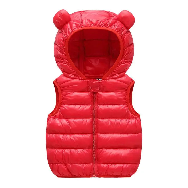 Vest Hooded Jacket Winter Autumn