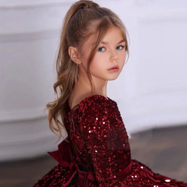 Festive Christmas Sequin Dress