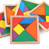 7 Piece Jigsaw Puzzle Montessori Wooden Tangram