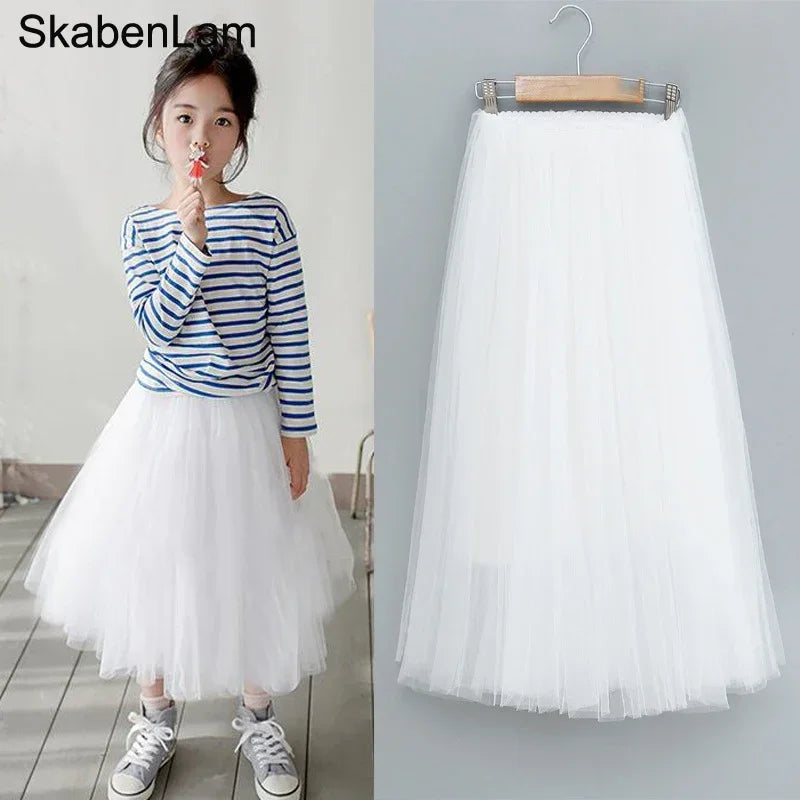 Long Fluffy Skirt