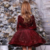 Festive Christmas Sequin Dress