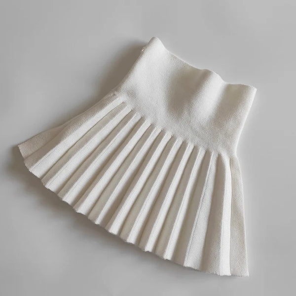 Casual Pleated Skirt