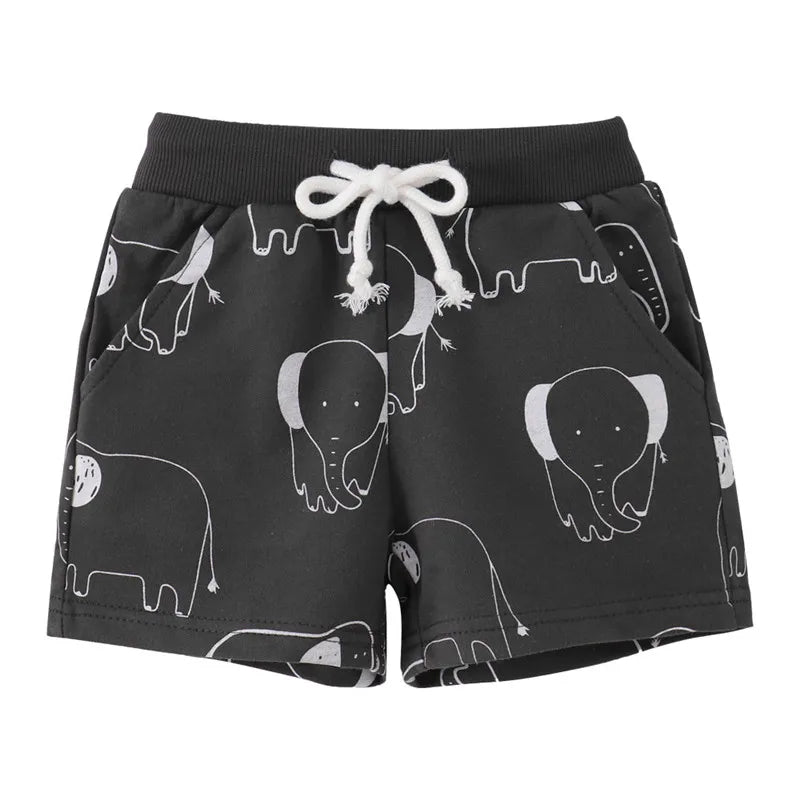 Animals Cartoon Printed Shorts