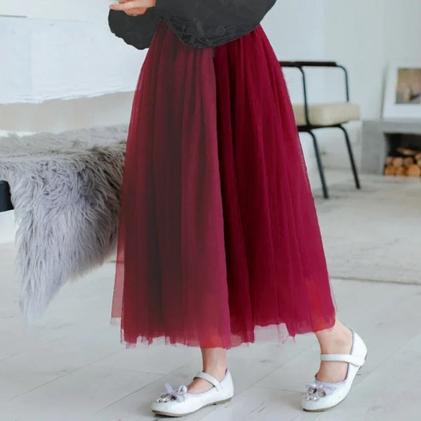 Long Fluffy Skirt