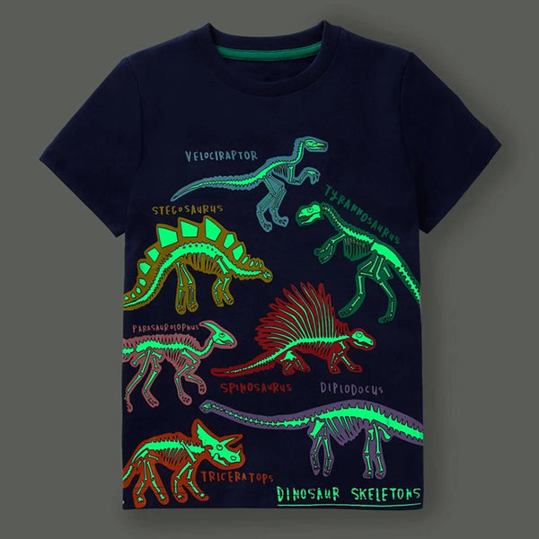 Glow In The Dark Dinosaur T-Shirt